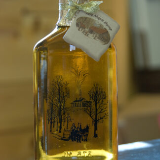 Maple Syrup Glass Flask-0